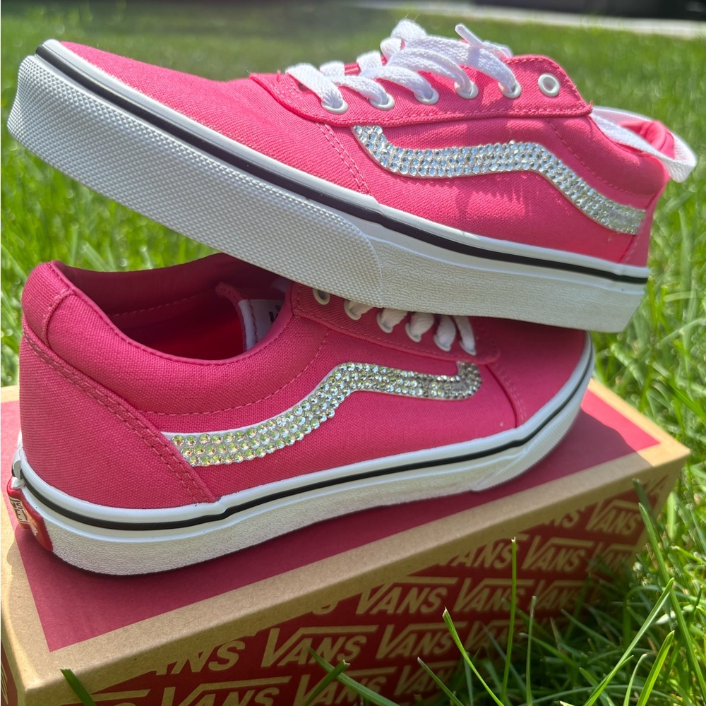 Custom Made💎Bedazzled Vans